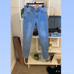 Forever 21 Medium Wash Shape Up Jean